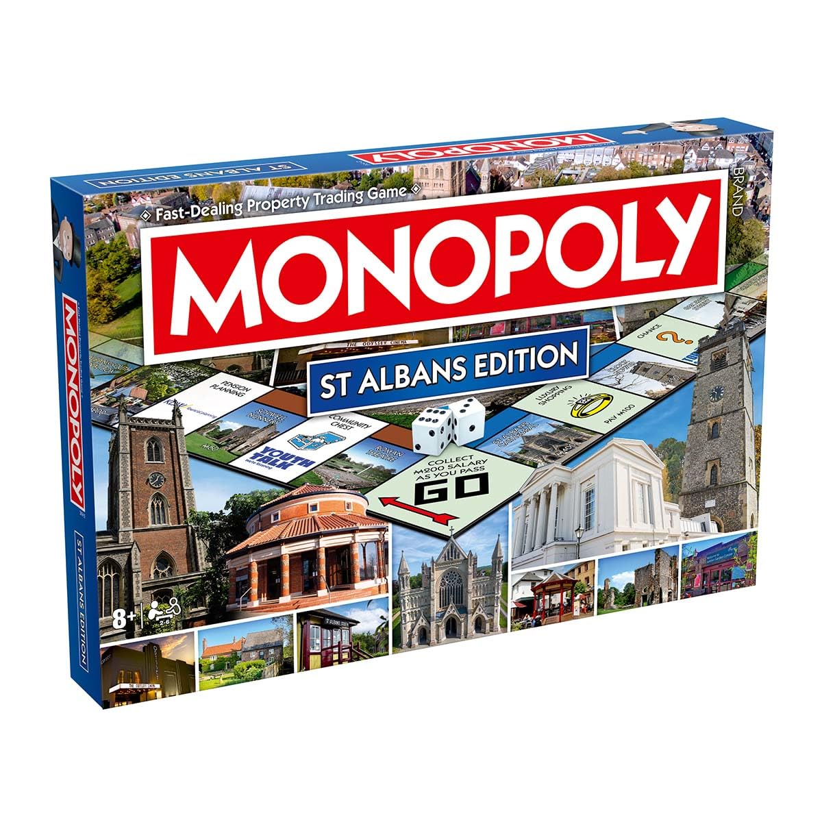 Amazon.com: Winning Moves St Albans Monopoly Regional Board Game